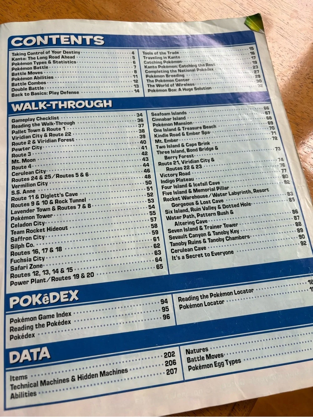 Vintage Original Pokemon FireRed & LeafGreen Official Player's Guide 2004